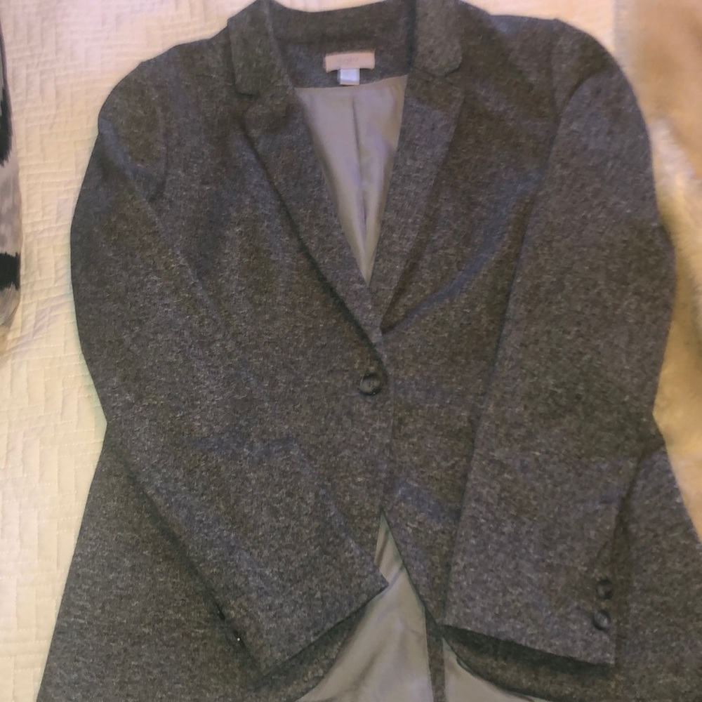 Loft (outlet) Heather Gray Blazer